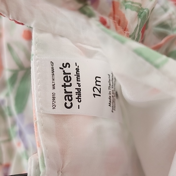 Carter's Child of Mine Baby Girl Dress, 2-Piece Set, 12 months - Picture 12 of 16